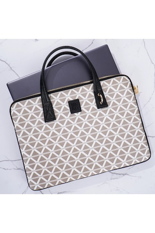 Minbag Krem Marin Laptop Çantası 563-11