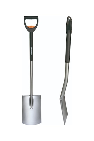 Fiskars Teleskopik Bahçe Küreği Keskin Uçlu (131300-1001567)