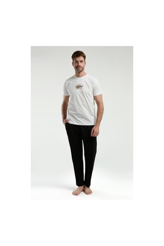 Arnetta Erkek Beyaz Pijama Takımı 5274-47444 Beyaz