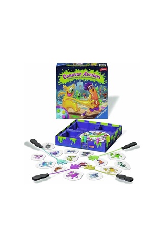 Revensburger Canvar Avcıları Çocuk Aile Kutu Oyunu Eğlenceli Oyun