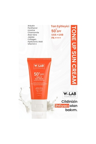 W-Lab Cosmetics Madeleb Krem 40 Ml Ve W-Lab Cosmetics Ton Eşitleyici Güneş Kremi 50+spf