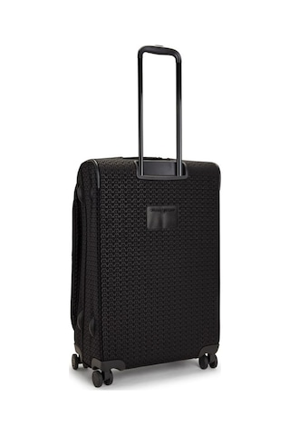 Kıplıng New Youri Spin M Orta Boy Tekerlekli Valiz Siyah Sıgnature Emb Siyah