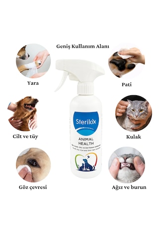 Sterilox Animal Health Yara Ağız Göz Bakım Solüsyonu 400 ML