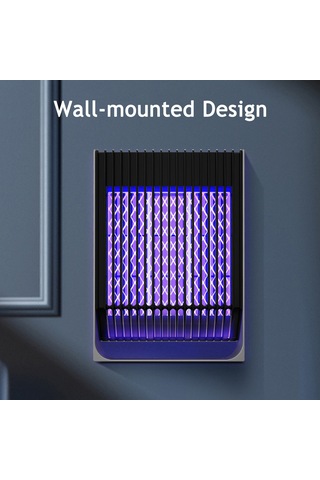 Tenfowee Elektrikli Sivrisinek Öldürücü Lamba: Bebek Dostu, Duvara Monte Edilebilir, Usb-c Şarjlı, 30 M² Etkili