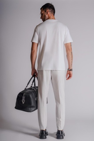 Braccas Erkek Yandan Cepli Beli Lastikli Slim Fit Chino Pantolon Açık Gri AÇIK GRİ Açık Gri