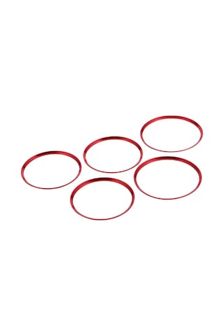 Suofeng Mercedes A/b/gla/cla 2012-2016 İç Mekan Akrilik Klima Havuz Çevresi Dekoratif Çerçeve, Kırmızı Renk, 5 Adet Seti