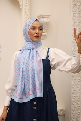 Silk Home Olinda Şal - 49005 - 08 Mavi Mercan - Mavi 05