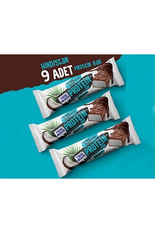 Trio Move Çikolata Kaplamalı Protein Bar-hindistan Cevizli Ve Sütlü Çikolatalı Protein Bar 9 x 50 G