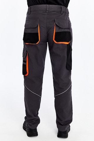 Uniprom İş Pantolonu Lizbon Plus Model Çok Cepli Harman Kumaş Füme Füme