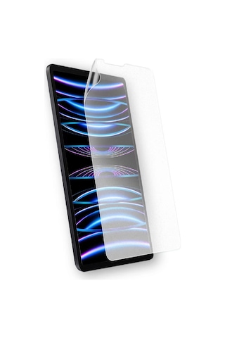 Khayra İpad Pro 12.9 2020 4.nesil Kağıt Hisli Mat Uyumlu Davin Paper Like Tablet Ekran Koruyu
