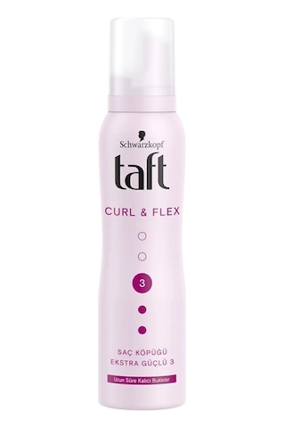Taft Curl&Flex Bukle Belirginleştici Saç Köpüğü 150 ML