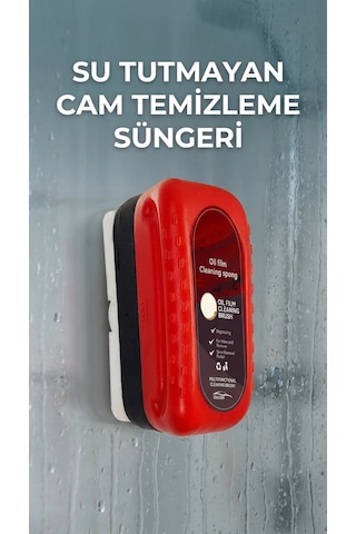 Su Tutmayan Araç Camı Temizleme Süngeri Pratik Kullanım