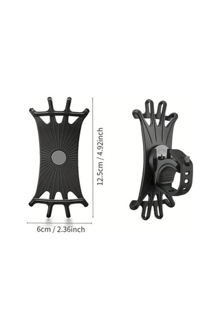 Zyzqstore 360 Derece Döner Cep Telefonu Bisiklet Montajı Bisiklet Güvenlik Çok Renkli Çok Renkli