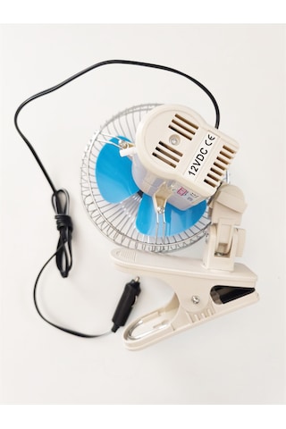Oto Vantilatör 12 Volt 6 Inç Mandallı Çakmaklık Girişli 6400301