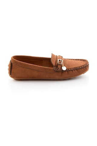 Bambi Taba Kadın Loafer Ayakkabı K01309000772 Taba