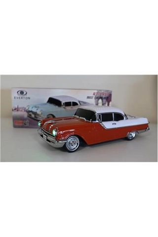 Everton Rt-1954 Turuncu Arabalı Bluetooth Fm-usb-tf-aux Şarjlı Nostaljik Radyo Kdo
