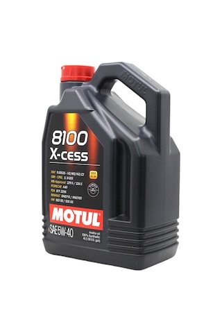 Motul 8100 X-Cess 5W-40 Tam Sentetik Motor Yağı 2 x 4 L