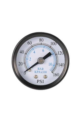 Maiyame Kompakt Ve Taşınabilir Metal Basınç Ölçer - 160psi/10bar Veya 200psi/14bar Seçenekli