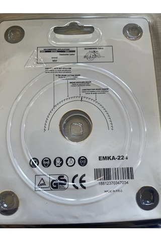 Emka Sunta Kesme Elması 115x40t Max Rpm 13000