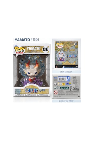 Funko Pop Deluxe One Piece Yamato 1596 Kutulu Figür Funko Pop Deluxe One Piece Yamato 1596 Kutulu Figür