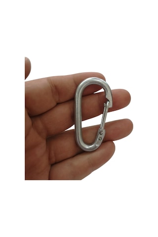 Karabina, Yaylı, 6 Mm, Askı, Çengel, Kanca, Anahtarlık