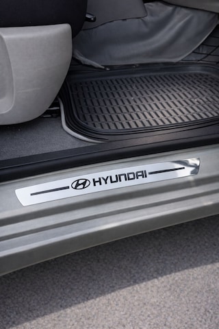 Hyundai Krom Plastik 4 Parça Kapı Parlak Eşik Seti