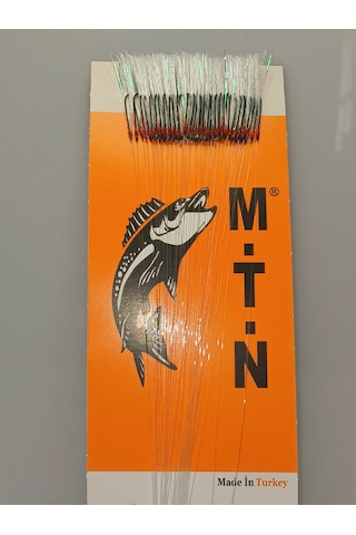 Mtn 50 İğneli İstavrit Köstek 7 No İğne -0,20 Mm -0,22 Mm -0,25 Mm Köstek 0,22 Mm