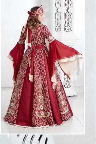 Ceyyiz Bindallı Kına Elbisesi 5 Parça Petek