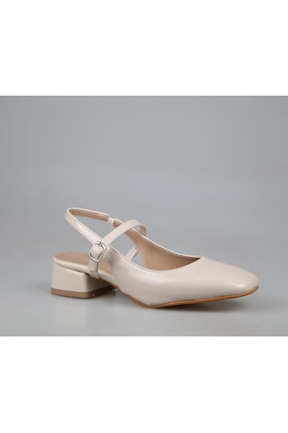 Feles 106-530 Ten Rugan Kadın Topuklu Ayakkabı Ten Rugan