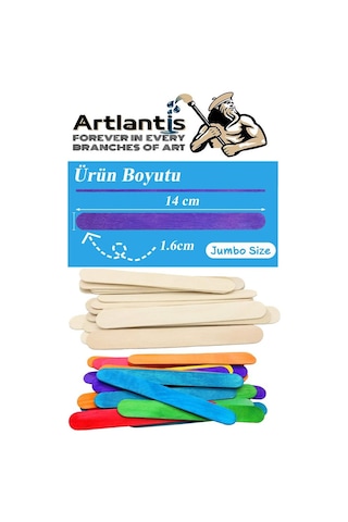 Renkli Dil Çubuğu Geniş 50 Adet Naturel Dil Çubuğu Geniş 50 Adet 1 Paket Renkli Ve Renksiz Abeslang Dil Basma Çubuğu