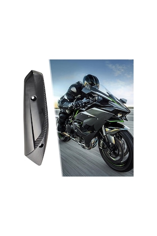 Homyl Genel Motosiklet Egzoz Isı Kalkanı Doğrudan Aksesuar