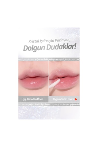 Yoğun Simli Dolgunlaştırıcı Dudak Parlatıcısı Clıo Crystal Gloss Plumper 02 Spicy Berry Tea 02 Spicy Berry Tea