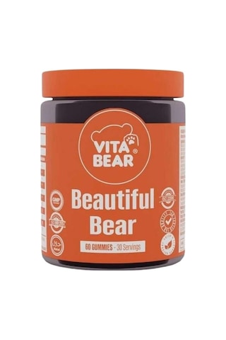 Vita Bear Beautiful Bear Gummy Vitamin 3 x 60 Tablet