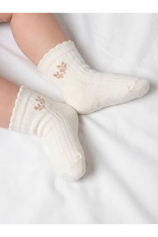 Babycosy Organic Wear Csyc1007 Bebek 6'lı Çorap %100 Organik Pamuk Bebek - Yenidoğan - Csyc1007 Karışık