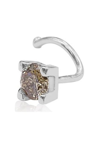 Brown Pırlanta Hızma - 0,13 Karat 18 Ayar (413323456) Beyaz