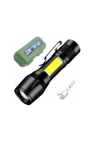 Mey İthalat Led Lamba El Feneri Küçük Taşınabilir Usb Şarjlı Acil Durum Lambası Çok Renkli