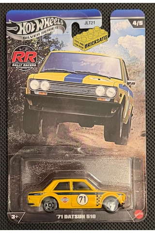 Hot Wheels Silver Series Rally Racers 5'li Set Çok Renkli