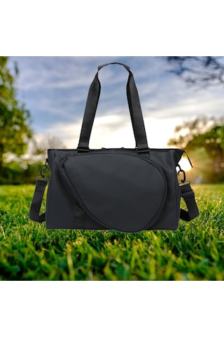 Suntek Badminton Raket Çantası Büyük Kılıfı Siyah