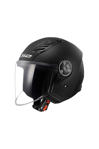 Ls2 Airflow 2 Açık Motosiklet Kaskı 66890 Mat Siyah