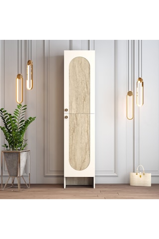 Palermo Portmanto L V106 - Krem / Traverten Krem / Traverten