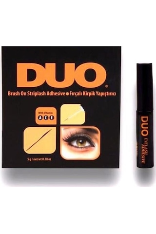 Duo Fırçalı Kirpik Yapıştırıcı 5 G - Siyah