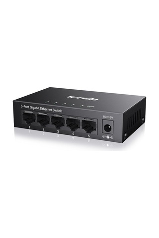 Gigabit 10 100 1000 Unmanaged Ethernet Switchı Ethernet Splitter Masaüstü Veya Duvara Montaj