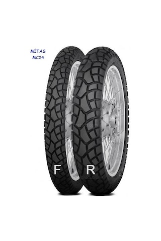 Mitas  90/90-21 54S 120/90-17 64S Mc24 Ön Arka Set