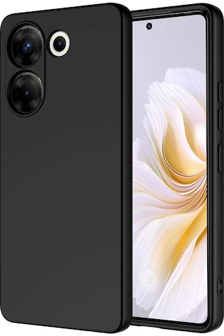 Nourthkiingdom Tecno Camon 20 Pro 4g Kılıf Nrtk Mara Lansman Kapak - Siyah Siyah