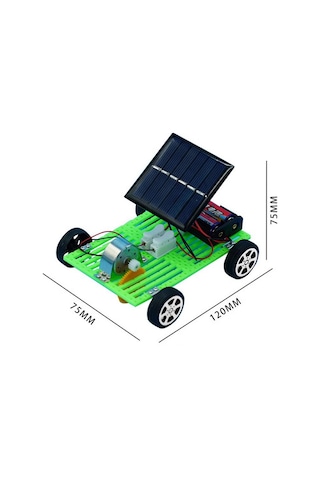 ECE Güneş Enerjisi Ve Elektrik Enerjisi İle Çalışan Araba Deney Seti Hibrit Araba Demonte