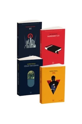 Melankolinin İlacı + Fahrenheit 451 70. Yıl Özel Baskısı + Kara Dörtleme Set