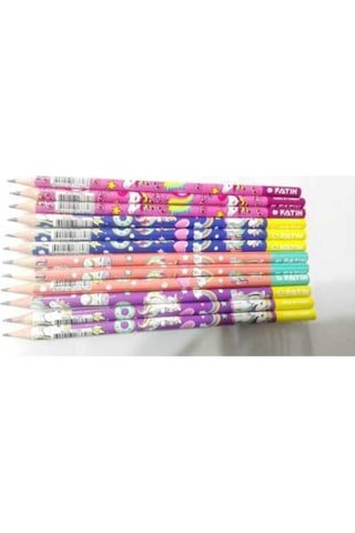 Fatih Unicorn 2b Yuvarlak Kurşun Kalem 17760 12 Adet