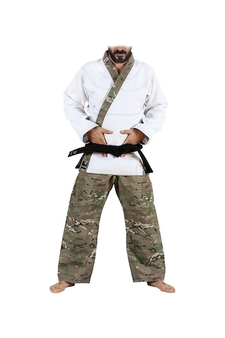 Dosmai Astarlı Profesyonel Jijutsu Elbisesi Kuşaksız Yeşil Sb102 Yeşil