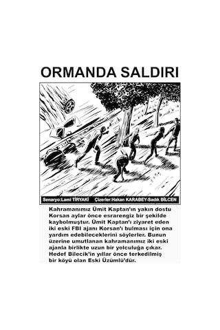 Ümit Kaptan 12 - Ormanda Saldırı- Paydos Yayıncılık