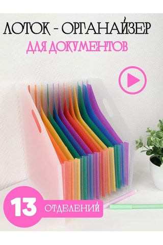 Como Market Dikey Kağıt Tepsisi / A4 Evrak Organizatörü 210421194 Beyaz